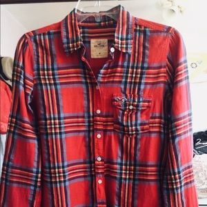 Hollister button up shirt